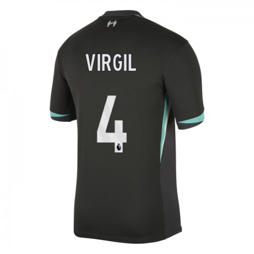 Liverpool Virgil 4 Voetbalshirt Uit 2024-25 Liverpool Virgil 4 Voetbalshirt Uit 2024-25